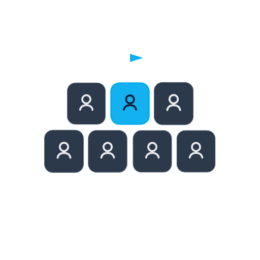 Illustration of the Nativz team working together