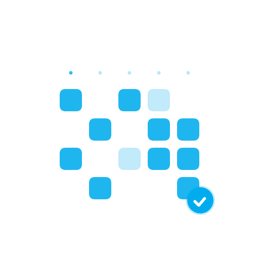 Start with the system, then fill the month. illustration