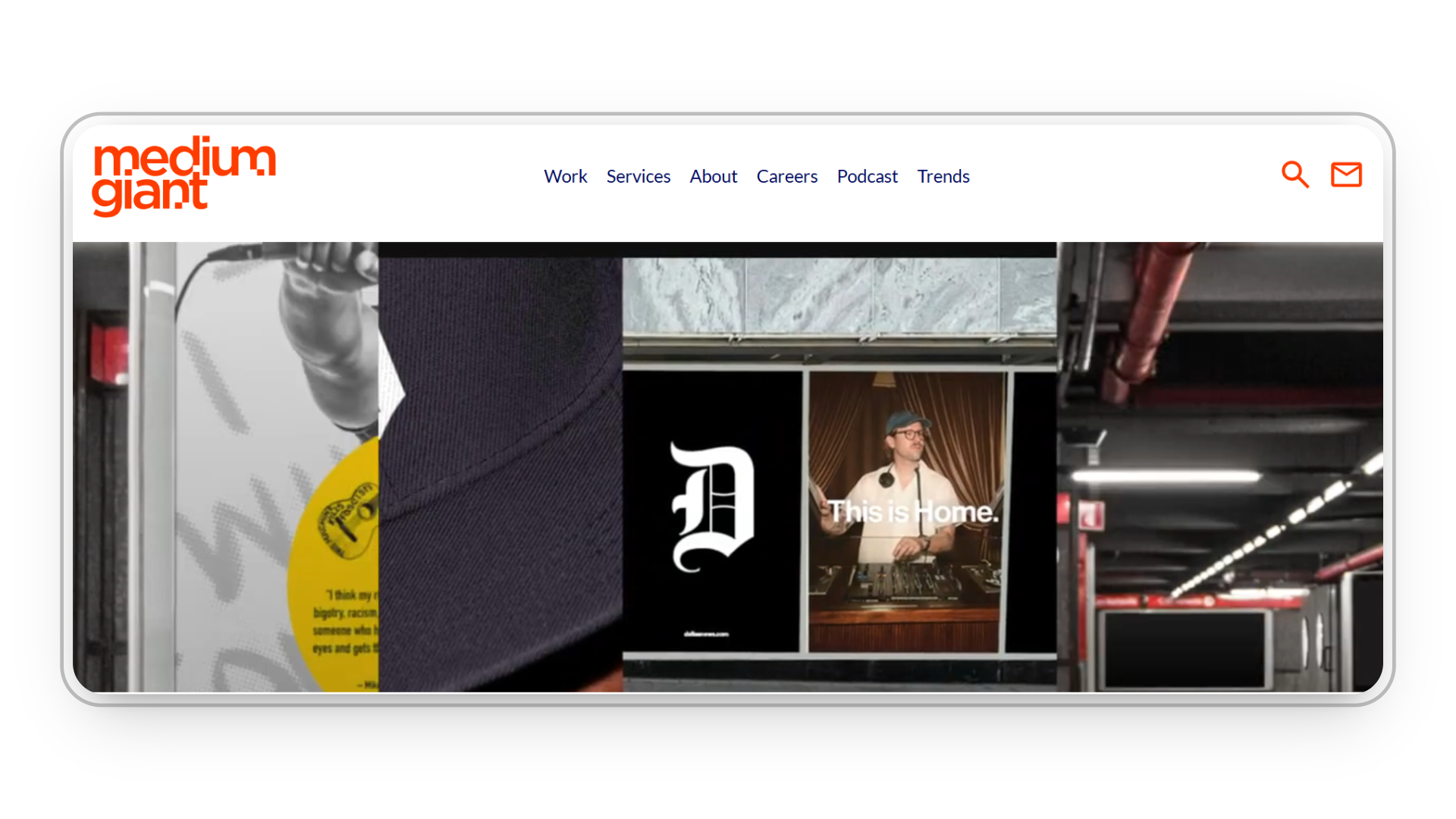 Medium giant marketing dtrategies homepage