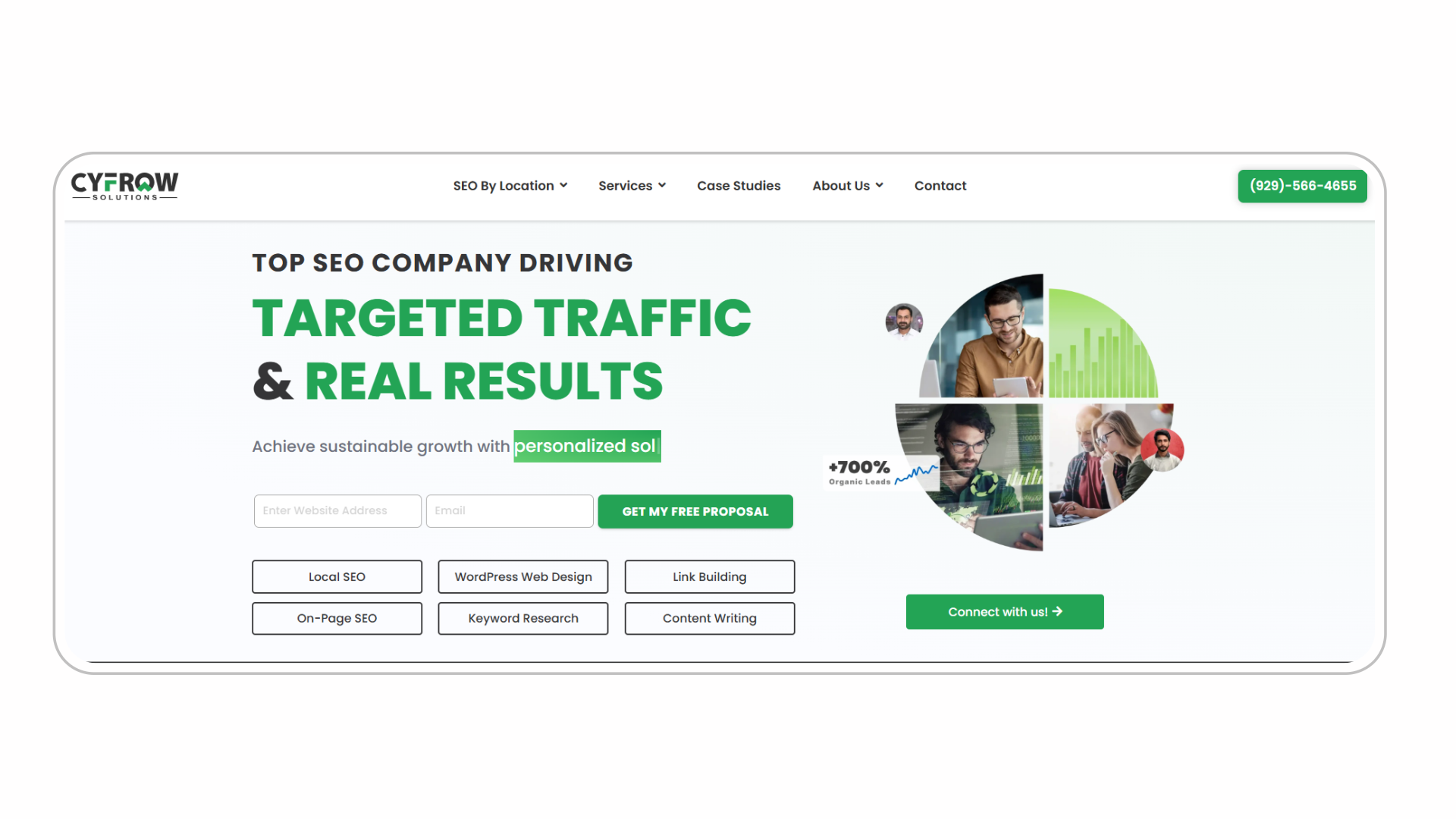 Cyfrow marketing agency specializing in comprehensive SEO services