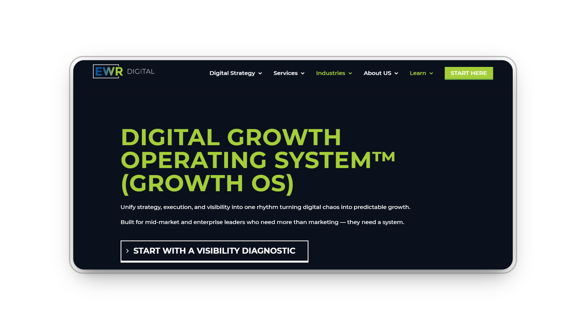 EWR digital a digital growth consultancy and SEO agency