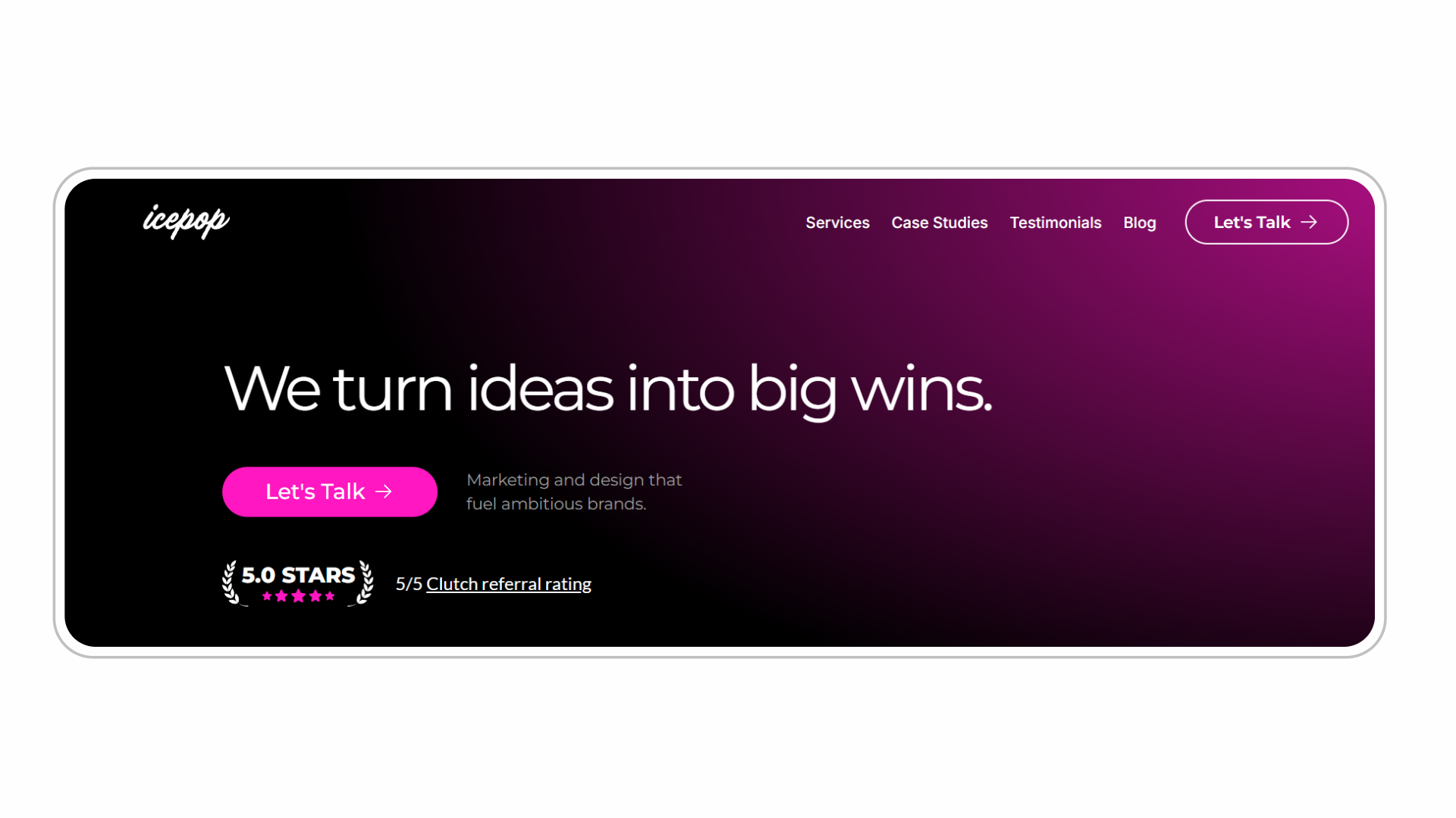 Icepop providing custom SEO solutions for eCommerce businesses