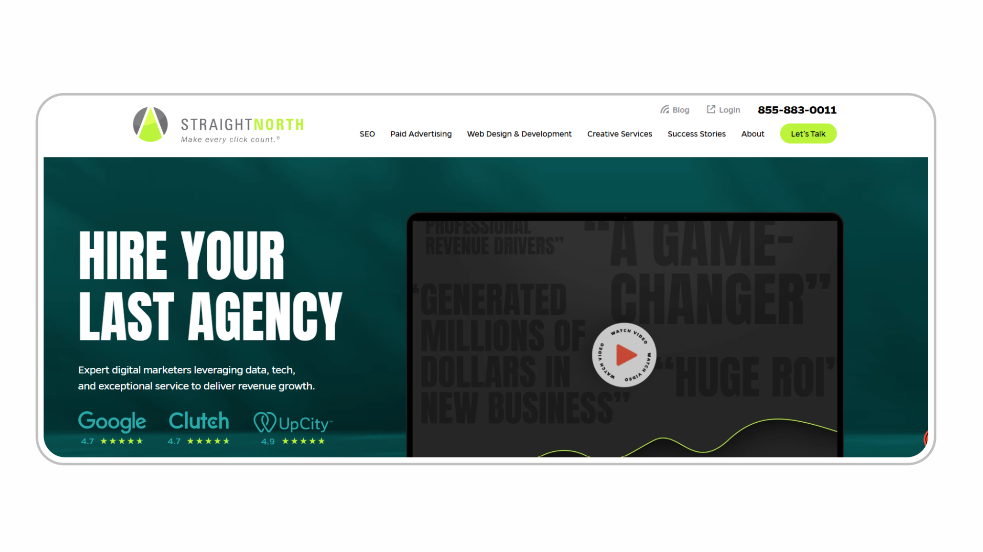 Straight North is a digital marketing agency specializing in SEO